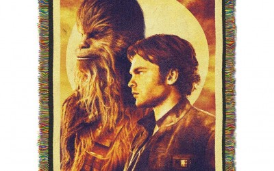 New Solo Movie Han and Chewie Tapestry Throw Blanket now available!