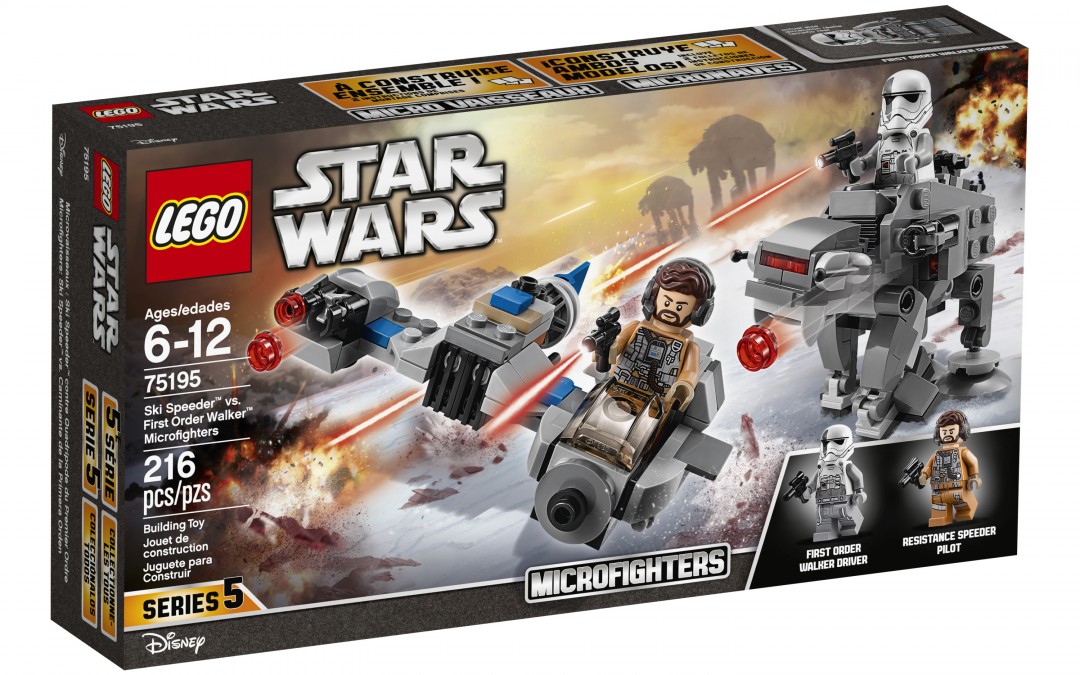 Cyber Monday 2018 Deal Last Jedi Ski Speeder vs. First Order Walker Microfighter 2-Pack