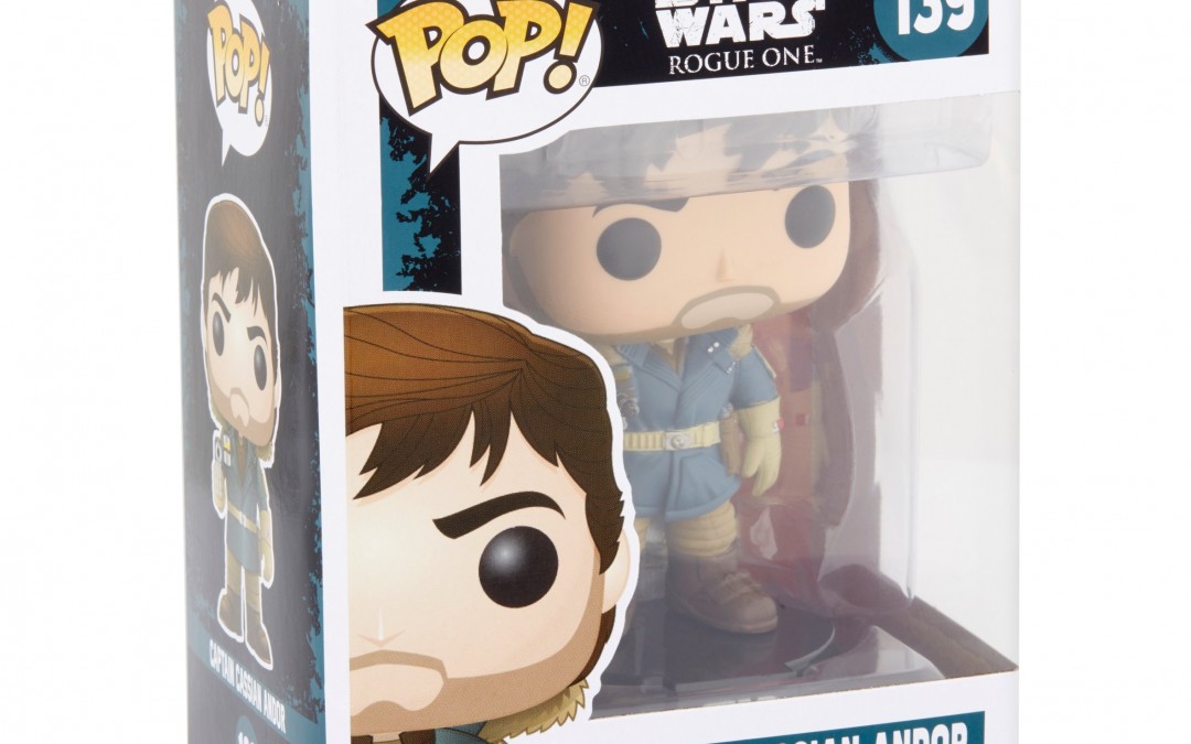 Holiday 2018 Deal: Rogue One Funko Pop! Captain Cassian Andor Bobble Head Toy!