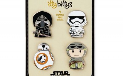 New Force Awakens itty bittys Enamel Pins 4-Pack Set now available!