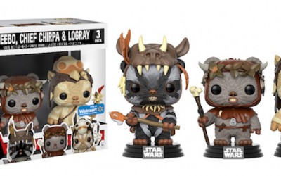 Holiday 2018 Deal: Return of the Jedi Funko Pop! Ewok Bobble Head Toy 3-Pack!