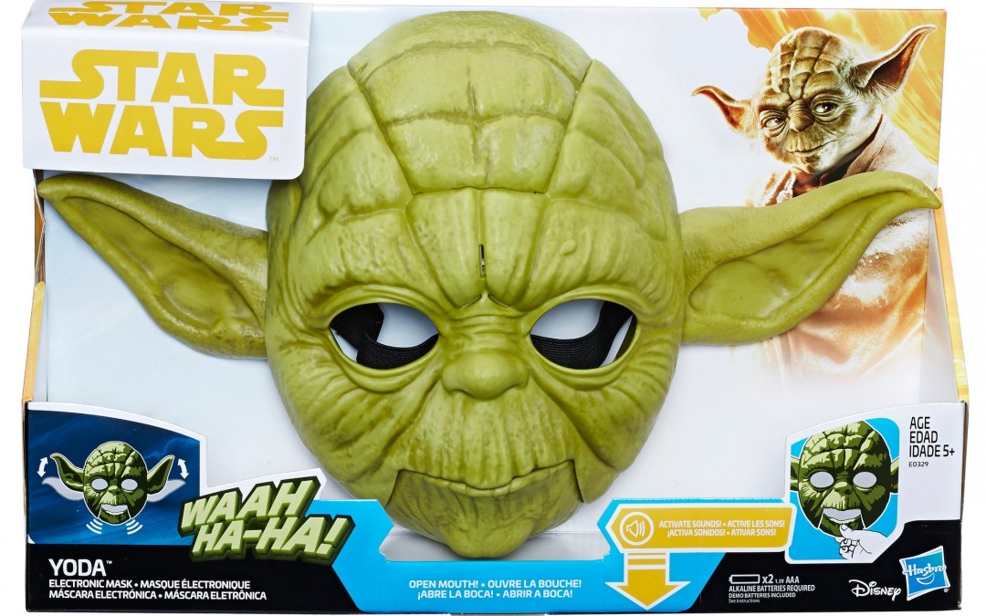 New Solo Movie (Phantom Menace) Yoda Electronic Mask now available!