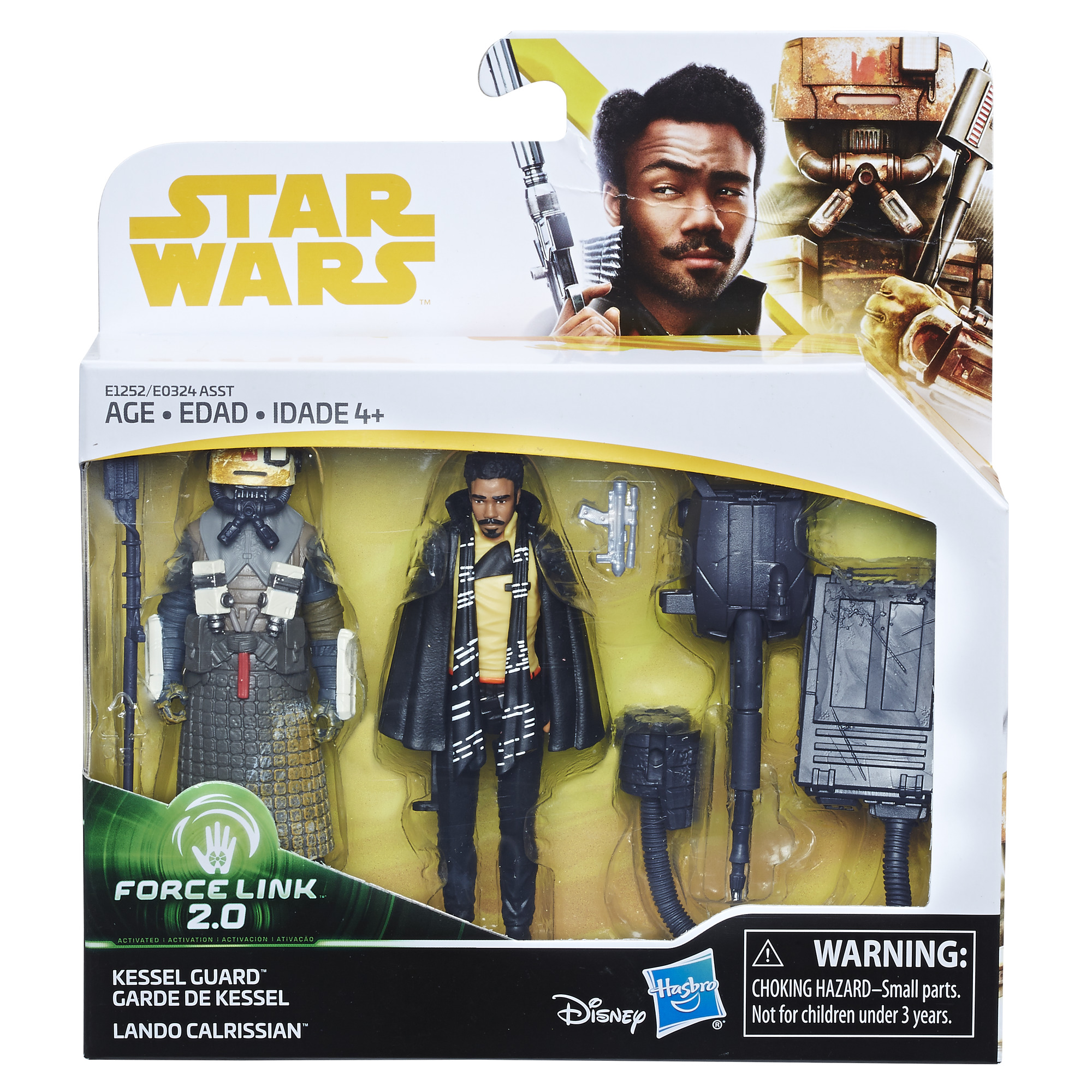 Solo: ASWS Force Link 2.0 Lando Calrissian & Kessel Guard 2-Pack 1