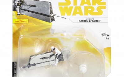 New Solo Movie Hot Wheels Imperial Patrol Speeder Vehicle Toy now available!