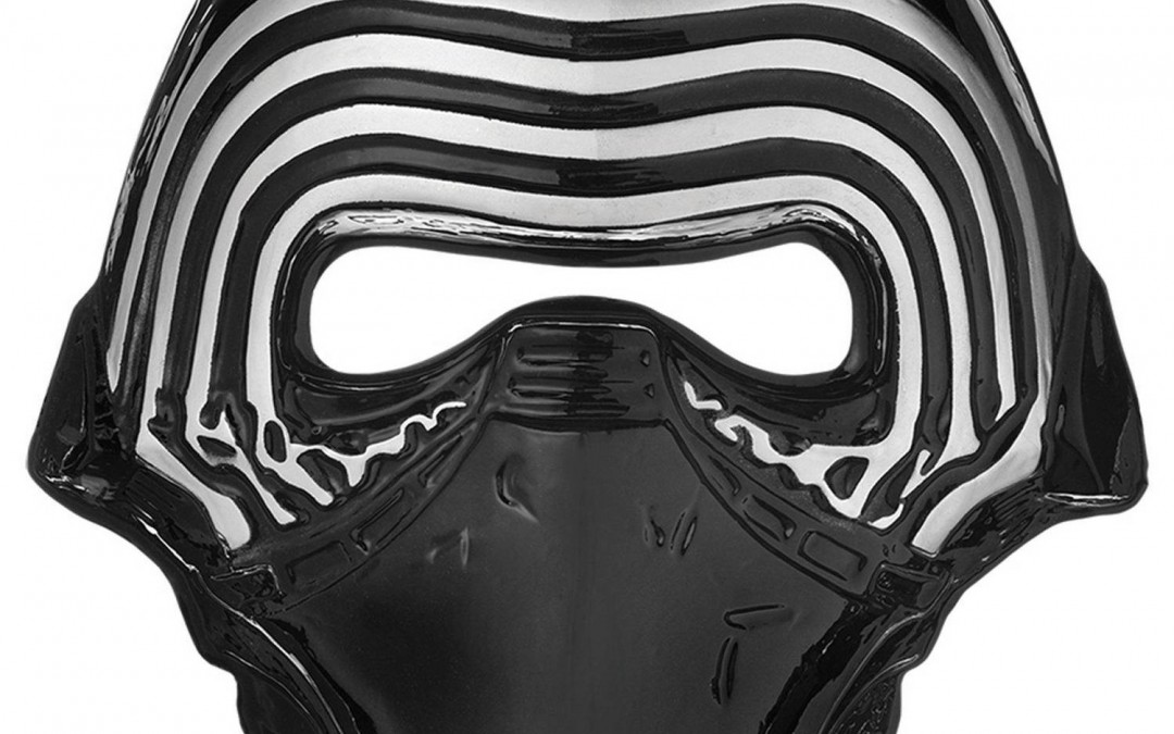 New Force Awakens Kylo Ren Plastic Mask now available!