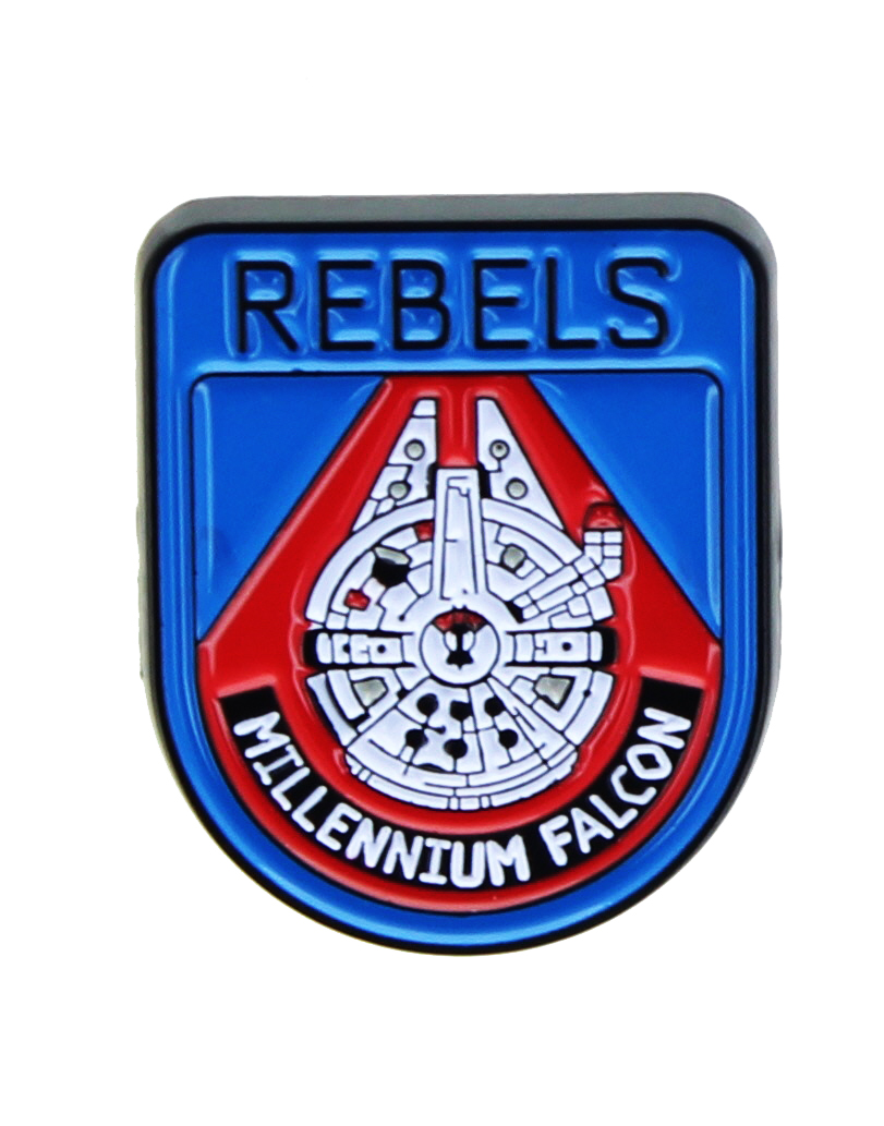 TLJ Millennium Falcon "Rebels" Enamel Collector Pin 2