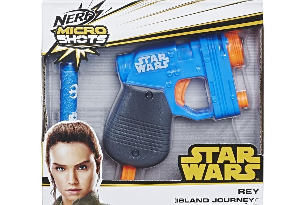 New Last Jedi Rey Nerf Microshots Blaster now in stock!