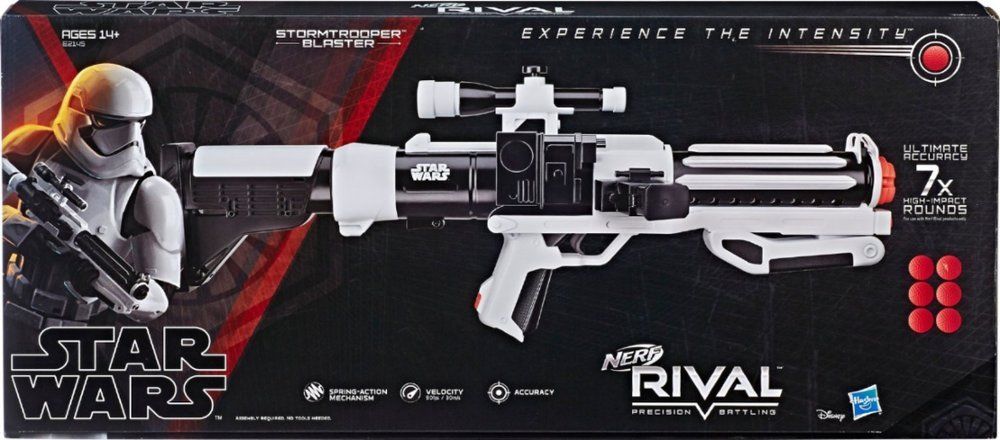 New Last Jedi Nerf Rival First Order Stormtrooper Blaster Now Available