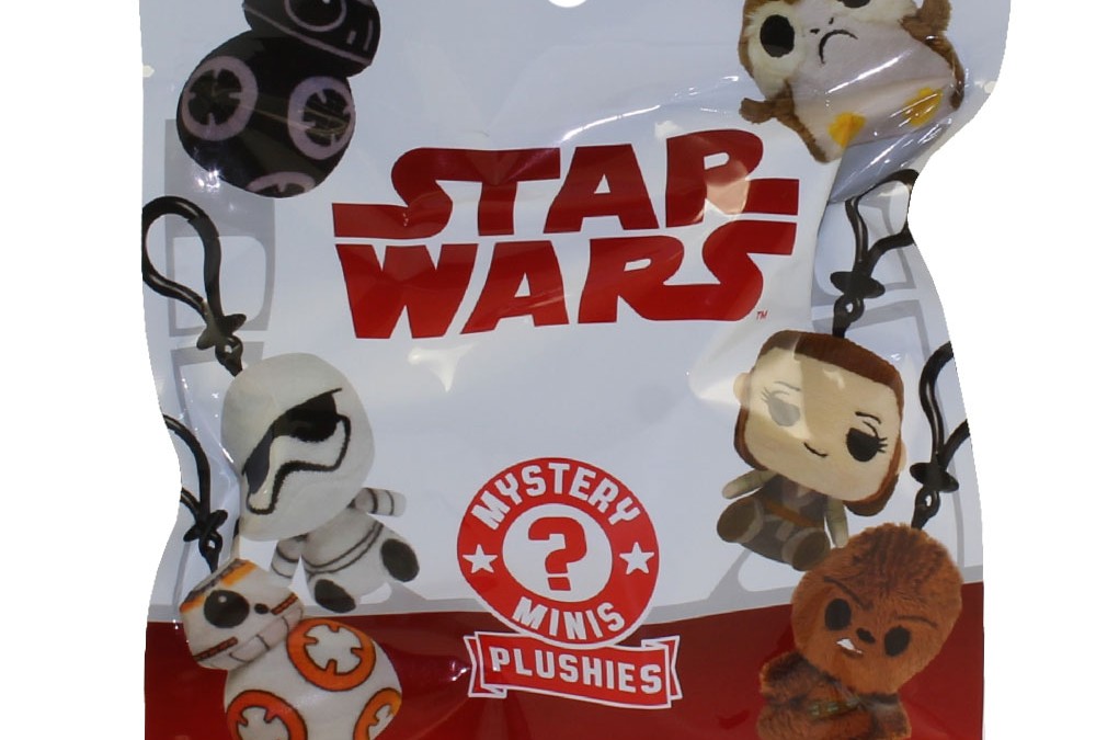 New Last Jedi Funko Pop! Mystery Mini Plush Clip Blind Bag now available!
