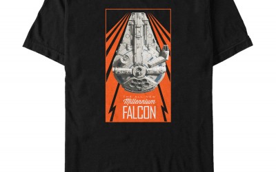 New Solo Movie Men's Millennium Falcon T-Shirt now available!