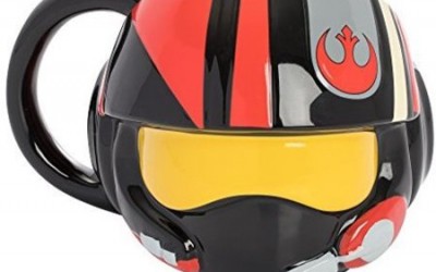 New Last Jedi Poe Dameron's Pilot Helmet Sculpted Mug now available!