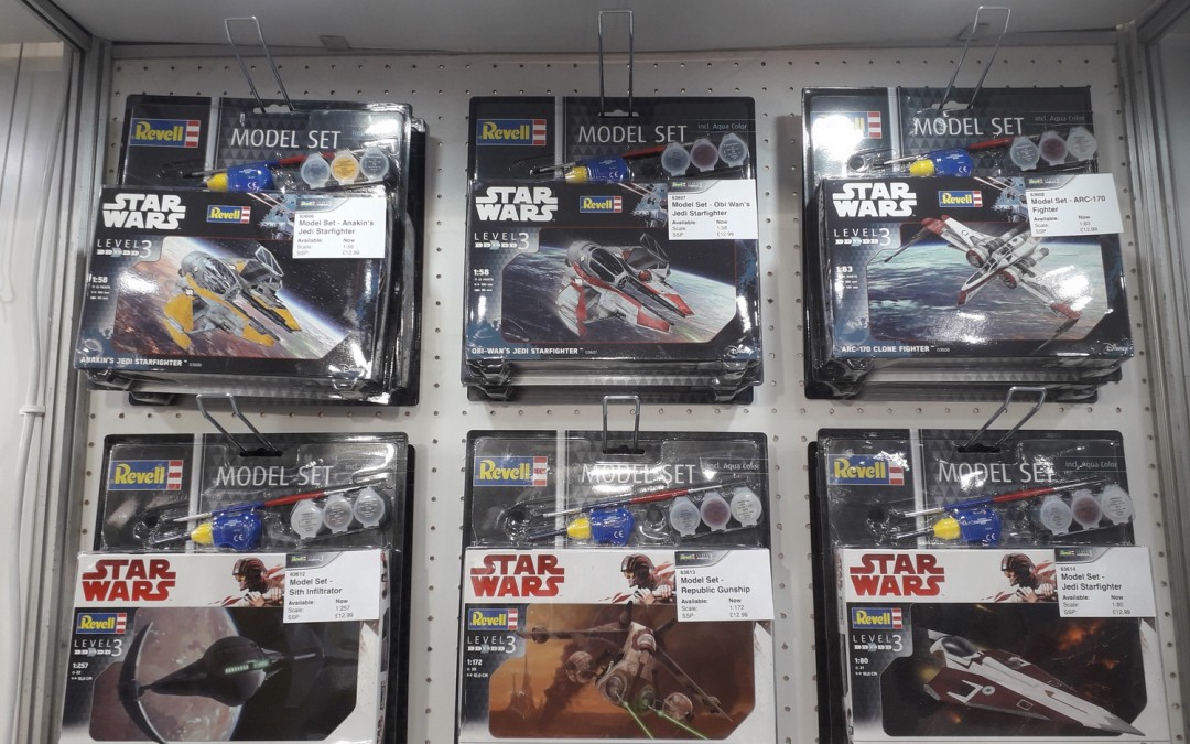 2019 Star Wars Model Kits Toys Preview!