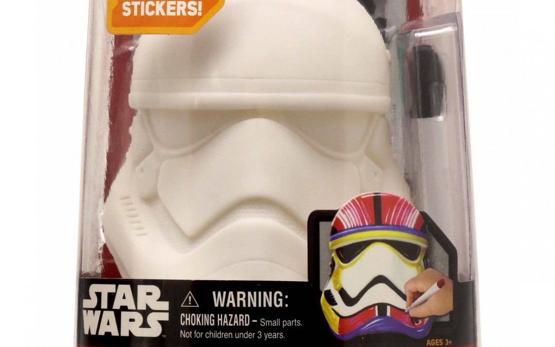 New Force Awakens First Order Stormtrooper Design a Vinyl Play Set available!