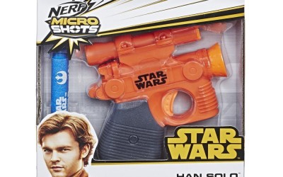 New Solo Movie Han Solo Nerf Microshots Blaster now available!
