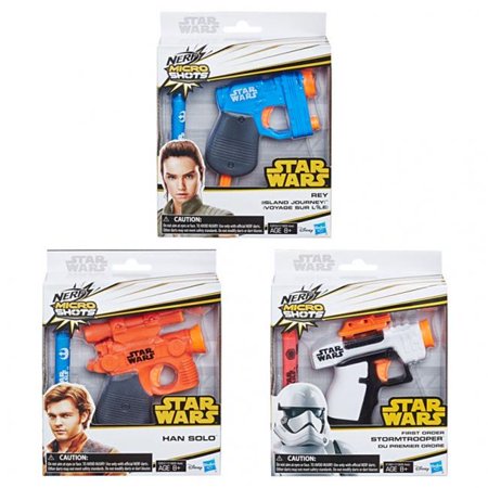 New Star Wars Nerf Microshots Blaster 3-Pack now available!