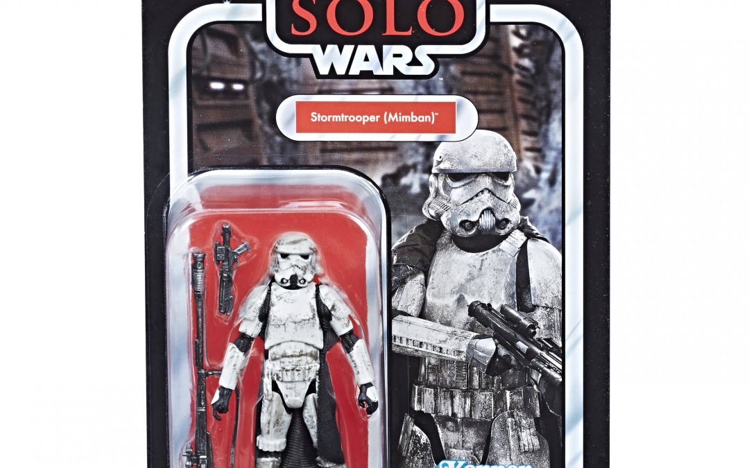 New Solo Movie Exclusive Imperial Stormtrooper (Mimban) Vintage Figure now available!