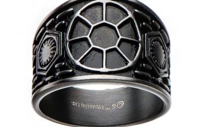 New Last Jedi Tie Fighter Signet Stainless Steel Ring now in stock!