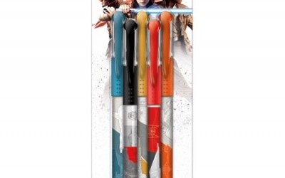 New Last Jedi Gel Pens 5-Pack now available!