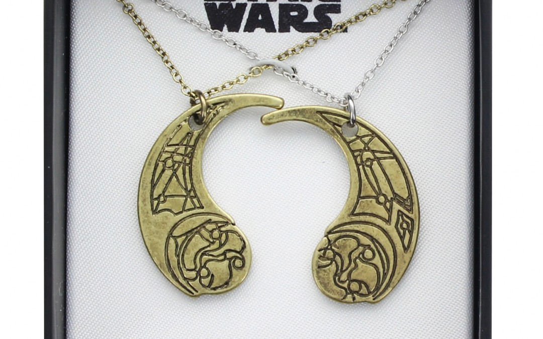 New Last Jedi Crescent Moon Haysian Smelt Pendant Necklace Set now in stock!