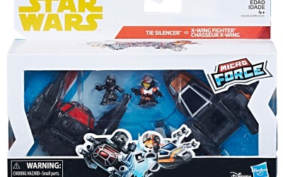 New Solo Movie (Last Jedi) Micro Force Tie Silencer vs. X-Wing Set in stock!