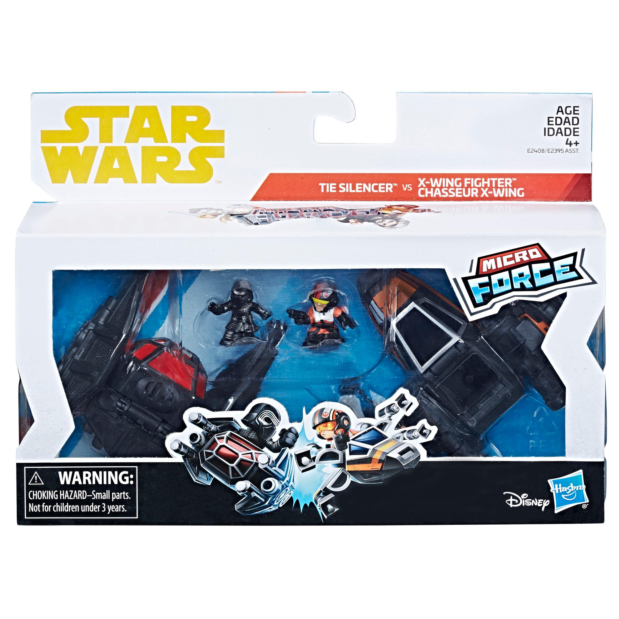 Solo: ASWS (TLJ) Micro Force Tie Silencer vs. X-Wing Set 1