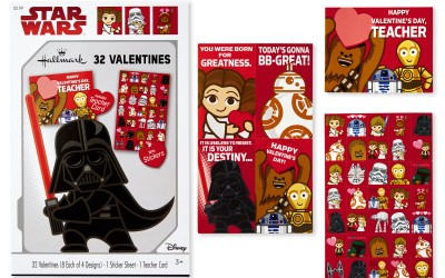 New Last Jedi Valentine's Day Cards Pack now available!