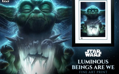 New Star Wars "Luminous Beings Are We" Fine Art Print coming soon!