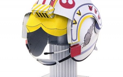 New Star Wars Luke Skywalker X-Wing Helmet 3D Metal Model Kit now available!