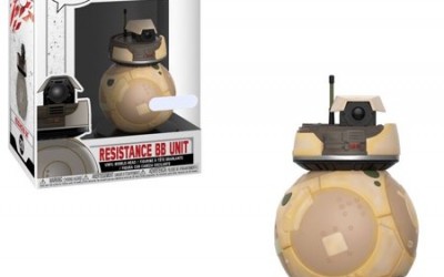 New Last Jedi Funko Pop! Resistance BB Unit (tan color) available!