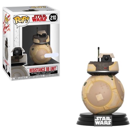 New Last Jedi Funko Pop! Resistance BB Unit (tan color) available!