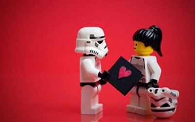 New Star Wars Valentine's Day Love Card Edible Frosting Cake Topper now in stock!