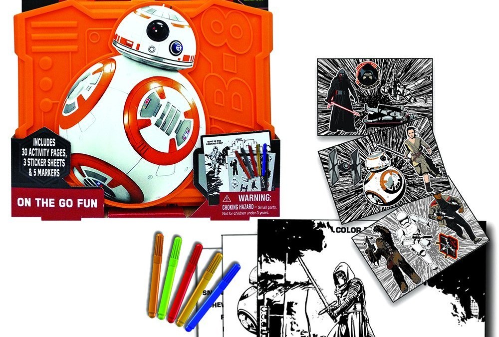 New Force Awakens BB-8 On The Go Fun Activity Set now available!