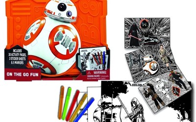 New Force Awakens BB-8 On The Go Fun Activity Set now available!