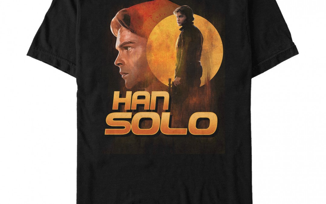 New Solo Movie Han Solo Dusty Sunset T-Shirt available now!