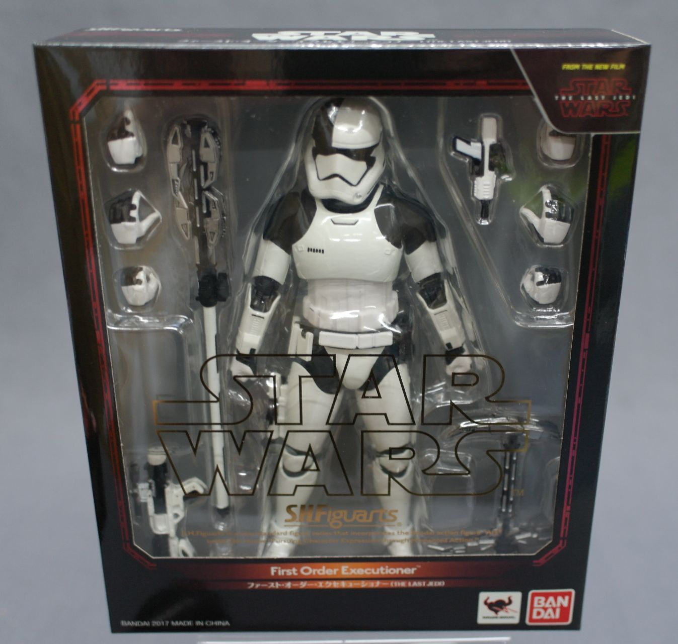 TLJ S.H. Figuarts First Order Executioner Trooper Figure 1