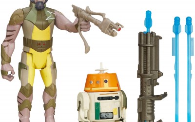 New Force Awakens (Star Wars Rebels) Forest Mission Zeb and Chopper Figure 2-Pack now available!