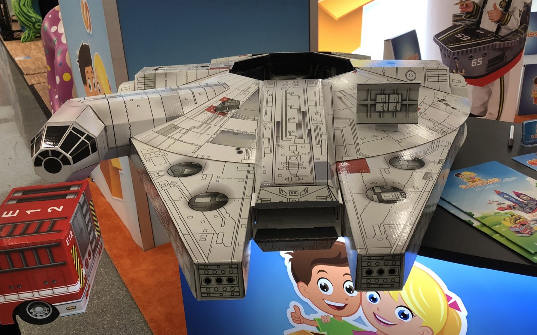 2019 International Toy Fair Star Wars Halloween Cardboard Costumes Preview!