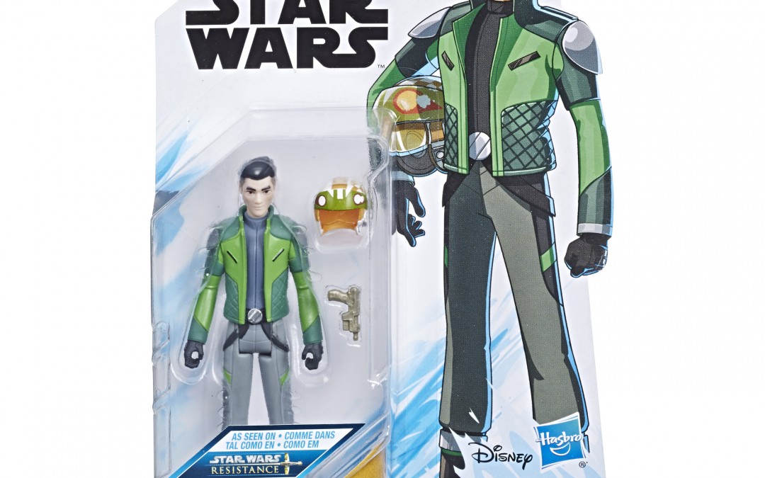 New Star Wars Resistance Kaz Xiono Figure now available!