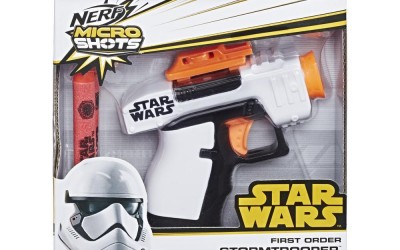 New Last Jedi First Order Stormtrooper Nerf Micro Shots Blaster now in stock!