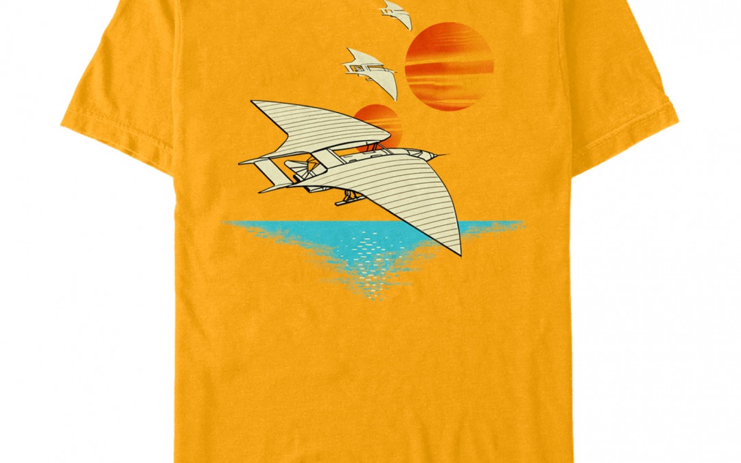 New Solo Movie Spacecraft Scene T-Shirt now available!