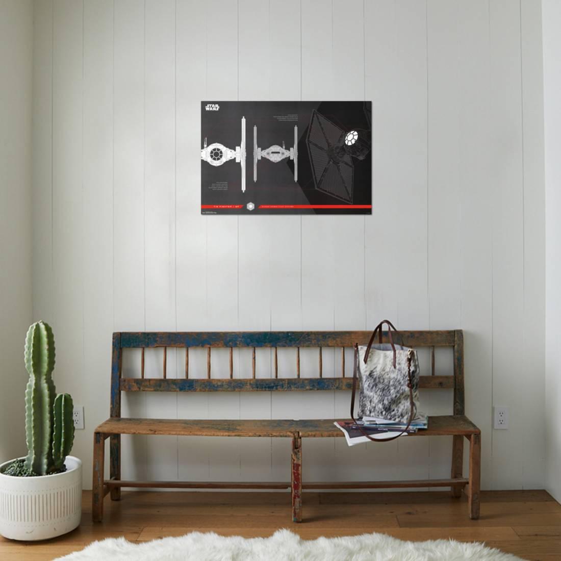 TLJ FO Tie Fighter Collector's Edition Poster 1