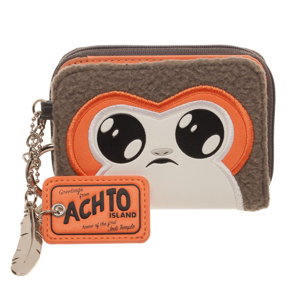 TLJ Porg Juniors Zipper Wallet 1