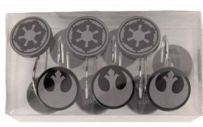 New Star Wars Rebel and Empire Symbol Shower Hooks Set now available!