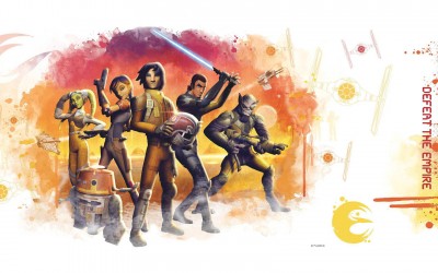 New Star Wars Rebels Watercolor Wall Graphix Decal now in stock!