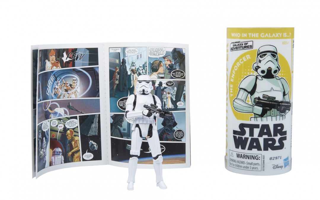 New Galaxy of Adventures Imperial Stormtrooper Figure and Mini Comic Set now available!