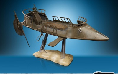 New Return Of The Jedi Skiff Collectible Vintage Vehicle Toy available for pre-order!