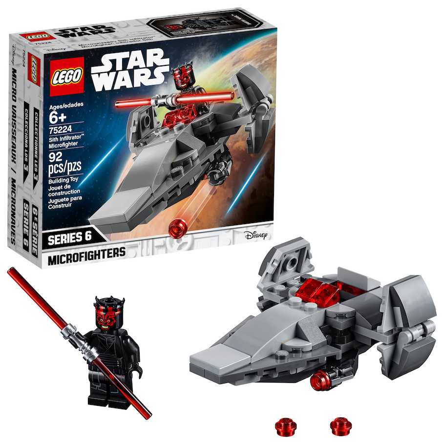 TPM Sith Infiltrater Micro Fighter Lego Set 1