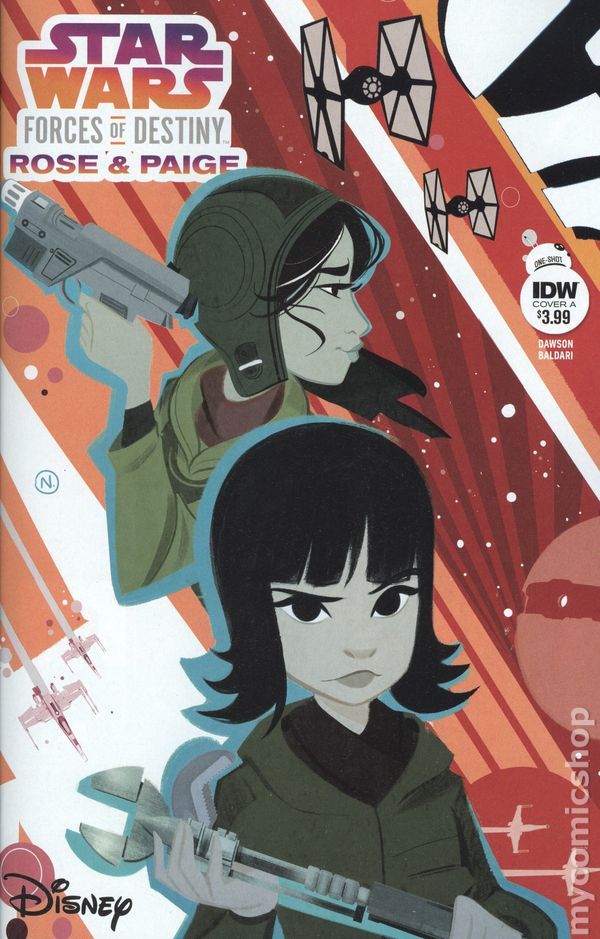 Star Wars The Forces of Destiny: Rose & Paige Comic Book