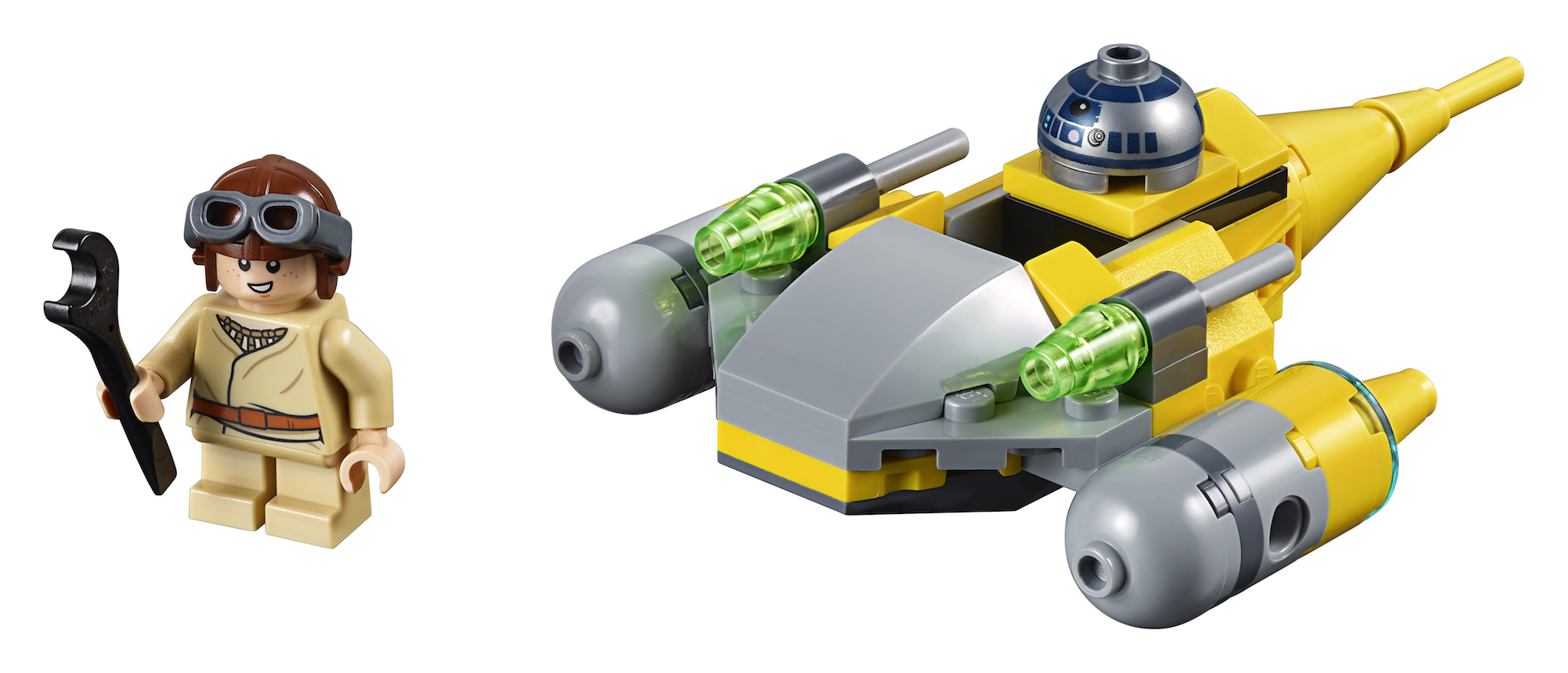TPM Naboo Starfighter Micro Fighter Lego Set 4