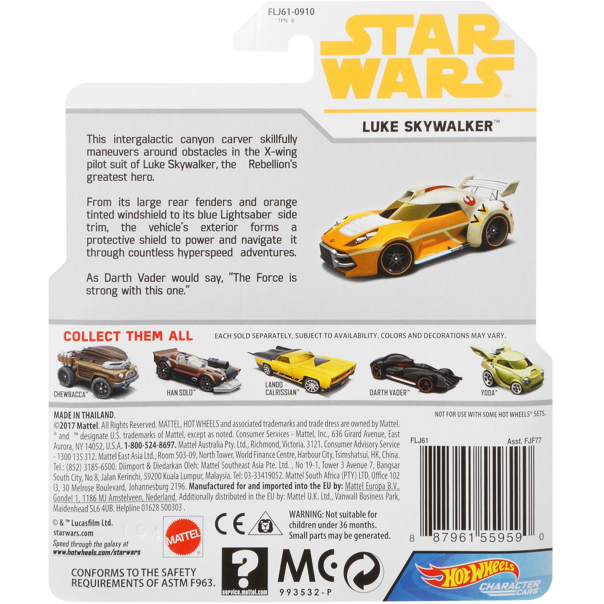 Solo: ASWS (ANH) Luke Skywalker Hot Wheels Character car 2